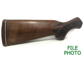 Butt Stock - Walnut - Checkered - 5th Pattern - w/ Red Recoil Pad - Original